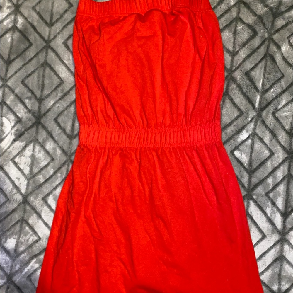 Strapless sun dress
